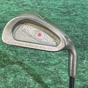 Vintage Ping Eye 2 7 Iron Right Handed Dynalite Steel Shaft USA Karma Grip